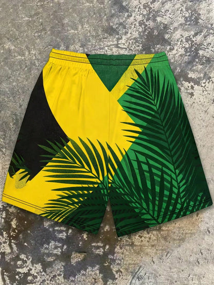 2026 New Jamaica Flag Design Featuring Vibrant Tropical Colors Symbolizing The Caribbean Heritage With Bold Flames For An Energetic Look,Free Shipping