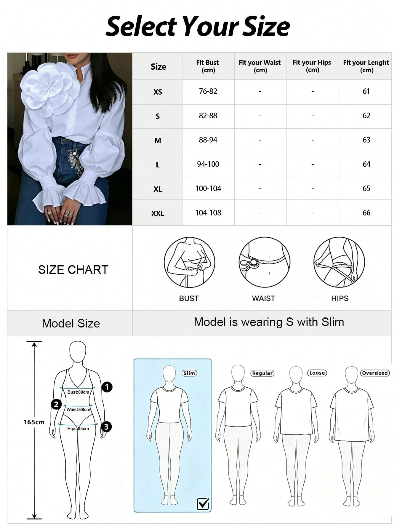 2026 New White 3D Floral Decor Petal Sleeve Shirt, Y2K Babe Aesthetic Romantic Retro Elegant Party Wear, Plus Size Friendly, Date Night Yellow