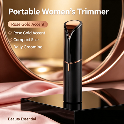 2026 New Women Electric Facial Hair Remover, Gentle Painless Mini Shaver With LED Light, Portable Travel Hair Trimmer, Convenient Daily Grooming Tool, Practical Holiday Gift Choice