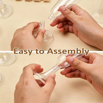 25/50pcs Elegant Reusable Plastic Champagne Flutes- 5oz Clear Wine Drinking Glasses, Durable & Stylish For Weddings, Bars, Restaurants, Parties, Thanksgiving, Christmas, Halloween, New Year Party