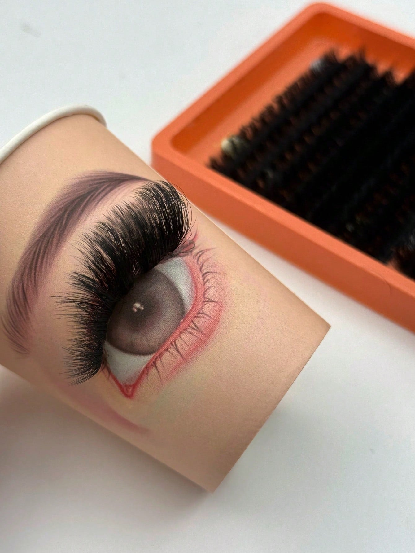 256PCS Individual Clusters Eyelash Extensions Mega Soft & Voume Fluffy 100D+200D Cluster Eyelash Extensions 3D Effect 12-26MM Fluffy Lash Extension DD Curl Individual Lashes Cluster Lashes DIY At Home
