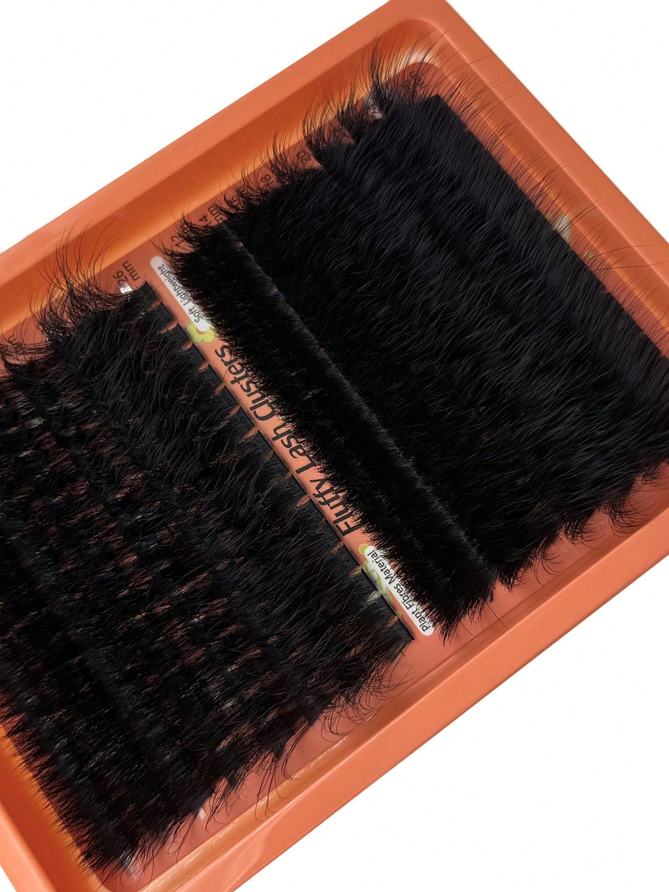 256PCS Individual Clusters Eyelash Extensions Mega Soft & Voume Fluffy 100D+200D Cluster Eyelash Extensions 3D Effect 12-26MM Fluffy Lash Extension DD Curl Individual Lashes Cluster Lashes DIY At Home