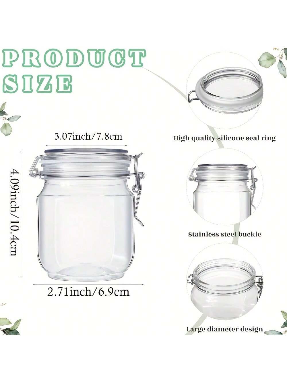 27/52pcs Baby Shower Game Prizes, Baby Shower Guidance Cans And Labels For New Parents, Includes 25/50 Parenting Tips Cards, 1 Bottle And 1 Label, Suitable For New Parents & Guests, Green Leaf Theme
