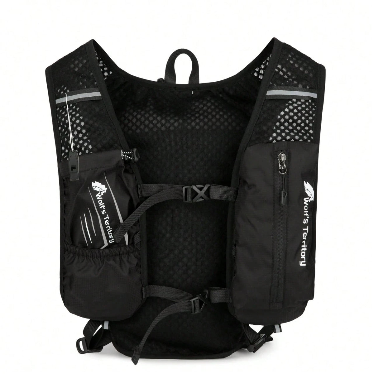 2L Water Bladder Running Vest For Women And Men, Camel Water Bladder Backpack, Adjustable Breathable Running Water Bladder Vest, With Functional Pockets (Phone Holder) Backpack, Breathable Running Bac