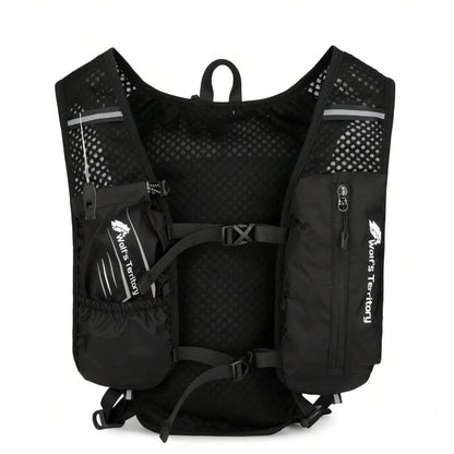 2L Water Bladder Running Vest For Women And Men, Camel Water Bladder Backpack, Adjustable Breathable Running Water Bladder Vest, With Functional Pockets (Phone Holder) Backpack, Breathable Running Bac
