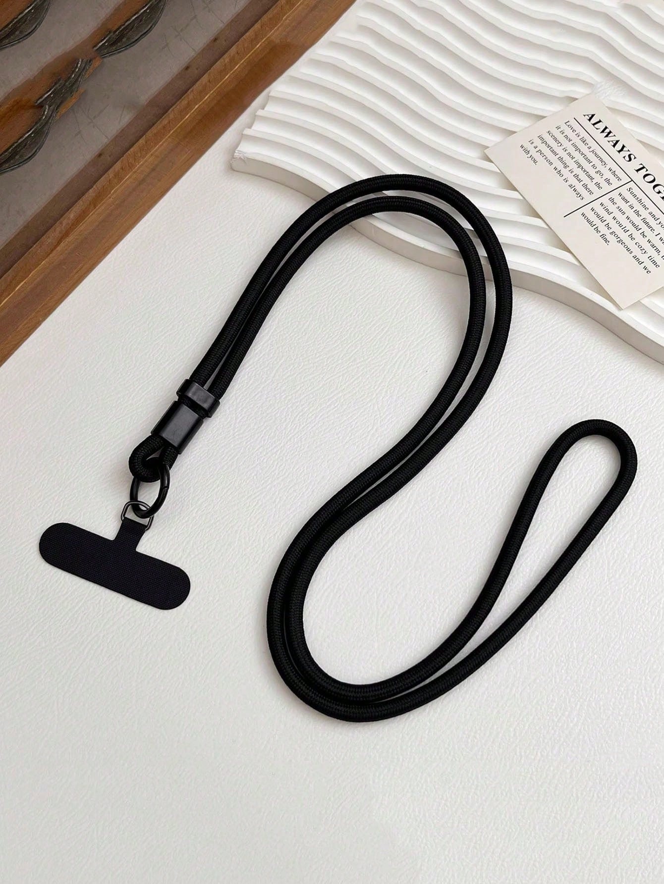 2pcs/1PC Adjustable Woven Nylon Phone Lanyard Crossbody Strap, Suitable For Outdoor Travel, Hiking, Unisex, Short Phone Holder, Smartphone Wrist Strap, Smartphone Protective Case Lanyard, Keychain, Mo