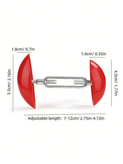 2pcs Adjustable Widened Shoe Stretcher, Plastic Shoe Holder For Leather Shoes, Flats And High Heels, Women Pumps White Heels, Women Shoes, Kitten Heels