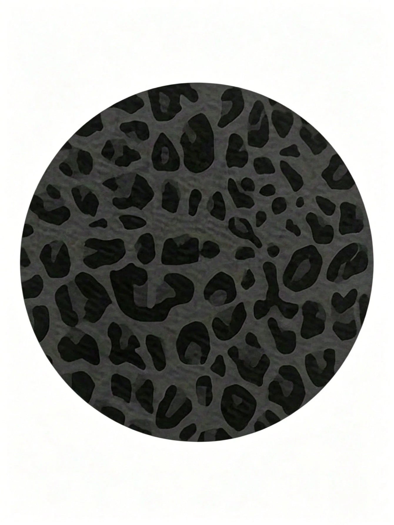 2pcs Black Leopard Print Car Cup Coasters- Non-Slip Design, 7cm Diameter. Made Of Natural Rubber Material, Washable. Each Weighs Only 10g, Perfect Accent For Your Car Interior. Not Only Suitable For
