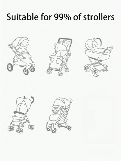 2PCS Cartoon Bear Stroller Hook- Versatile, Punch-Free Hook And Loop Snap With 360° Rotation Bag Holder For Easy Shopping And Travel- The Perfect Gift For Parents