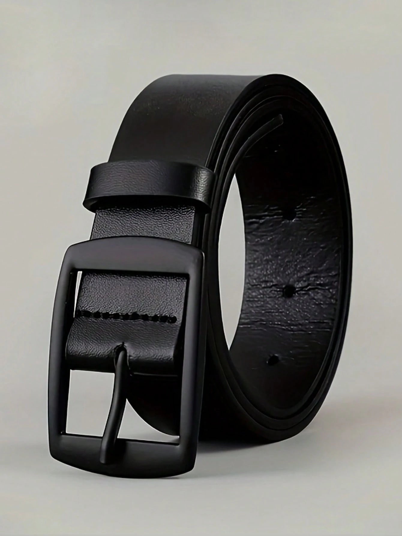 2pcs Luxury Fashion Men's Belt, PU Leather Material, Metal Buckle, Fits S Size And Above, Ideal Accessory Gift Suitable For Teenagers, Young Men, Casual, Outdoor, Sports, Vacation, Graduation, Birthda