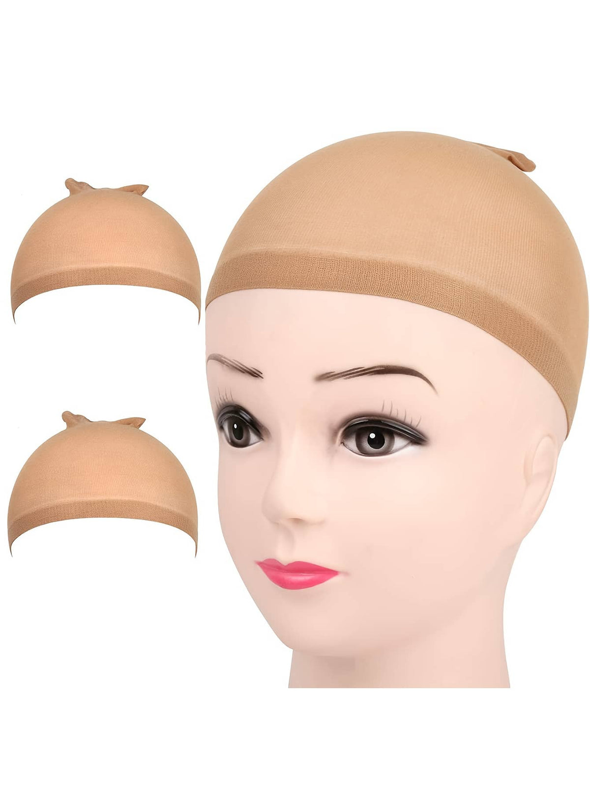 2pcs Mesh Wig Cap