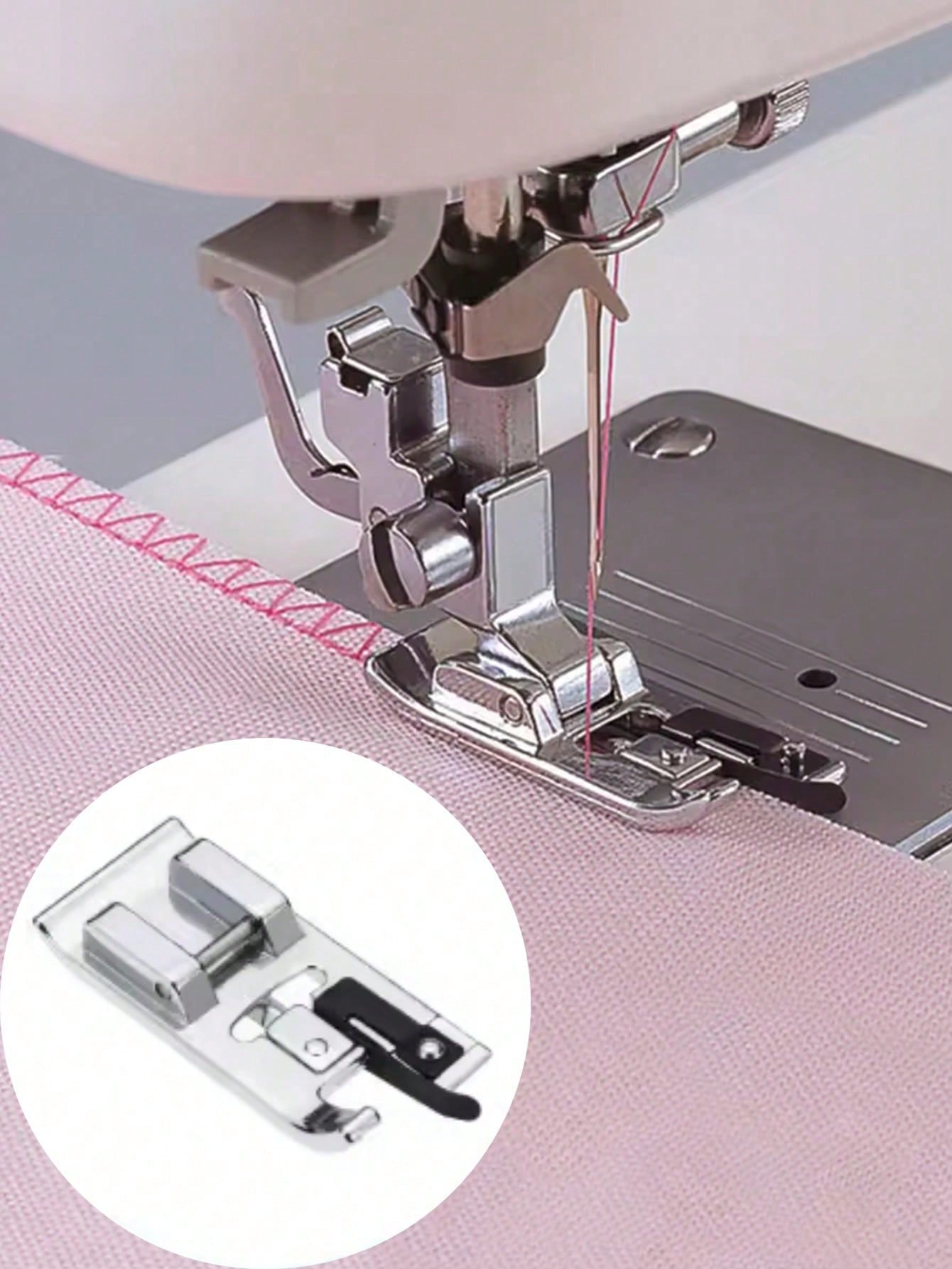 2PCS Overlock Sewing Machine Overlock Presser Foot Tool Perfect For Low Shank Singer And Brother Machines, Clothing Sewing And Fabric, Sewing Machine Accessories, Father's Day Gift, Mother's Day Gift