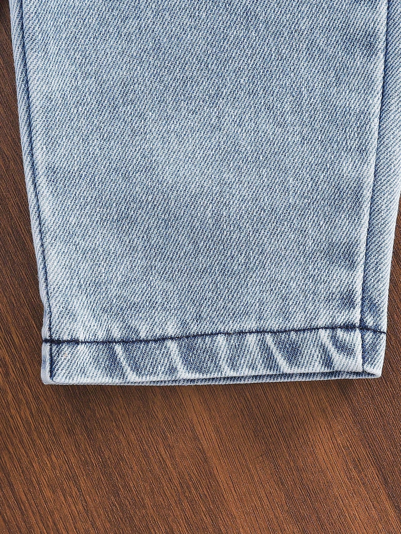 2pcs/Set Baby Boys Casual Vintage Washed Blue Denim Lapel Jacket Top And Faded Denim Jeans Pants Outfit Comfortable All-Match Autumn Vacation Set