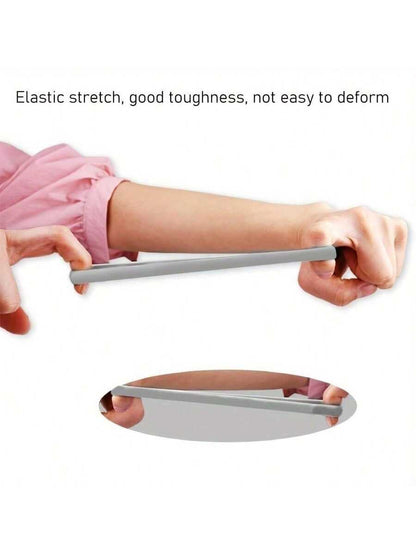 2pcs Sports Silicone Small Patella Strap Knee Support Band, Basketball Football Joint Protection Equipment Circle, Shock-Absorbing Elastic Fixation