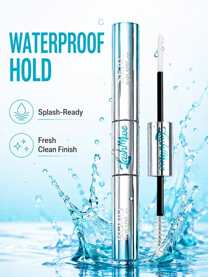 3/2/1PCS 10ml 2-In-1 Lash Bond & Seal Eyelash Glue For Cluster & Individual Lashes, Waterproof Long-Lasting Eyelash Extension Adhesive, Strong Hold DIY Lash Extension Glue For At-Home Use, Fast-Drying