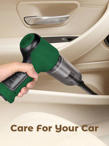 3-In-1 Wireless Handheld Car Vacuum Cleaner, High Power Vacuum And Blower, Portable Mini Handheld Vacuum Cleaner For Car And Home, Gift, Auto Accessories (2400mAh)