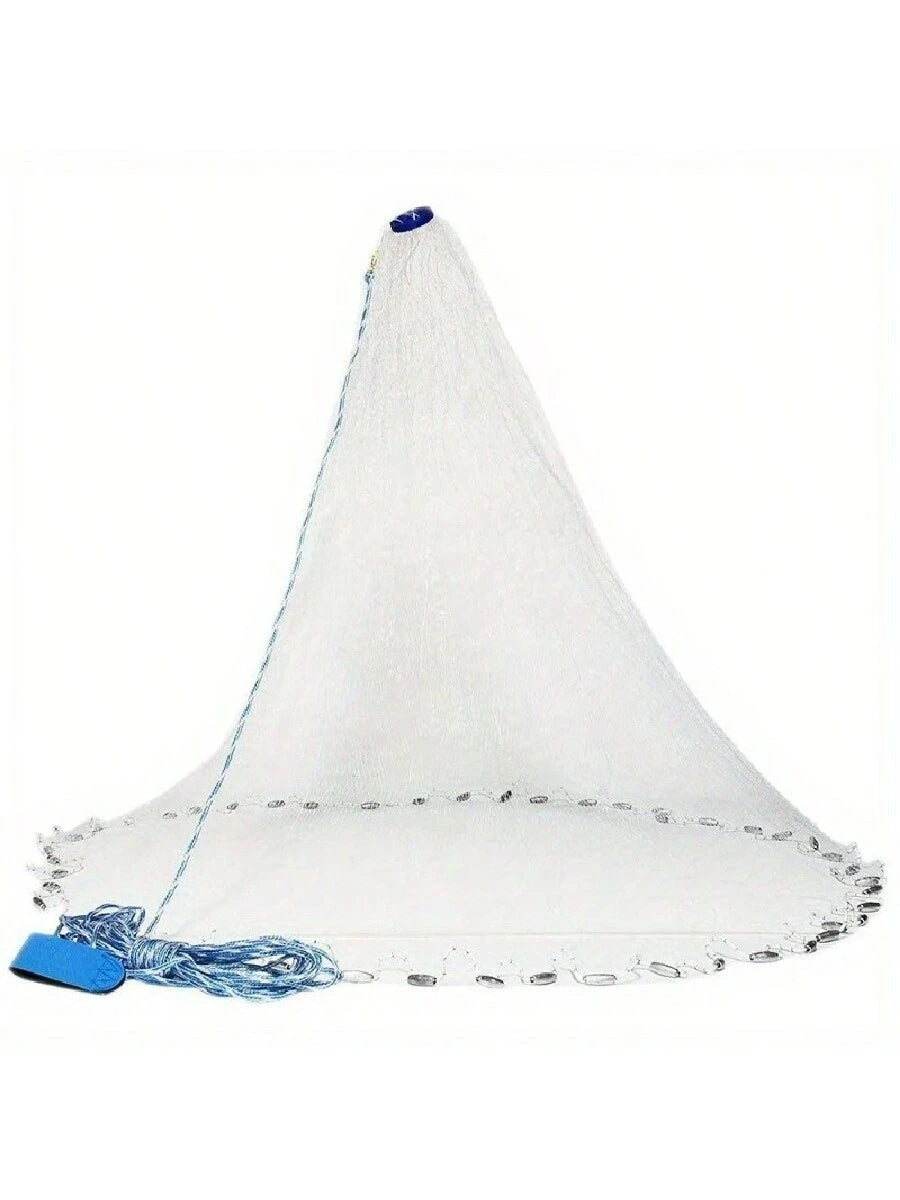 3 Meters/10 Feet Fishing Net Bait Easy To Throw, Hand Thrown Strong Nylon Net Fishing Net