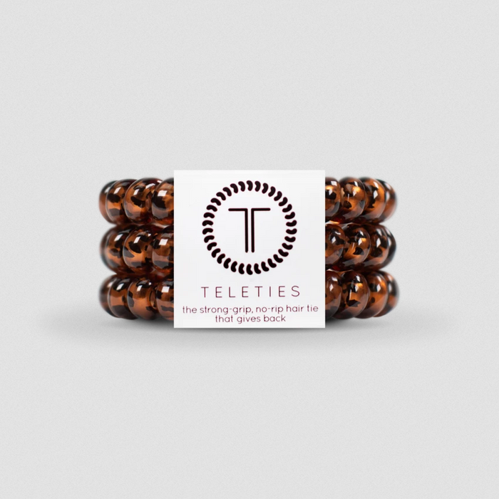 3 pack Hair Ties Large Tortoise