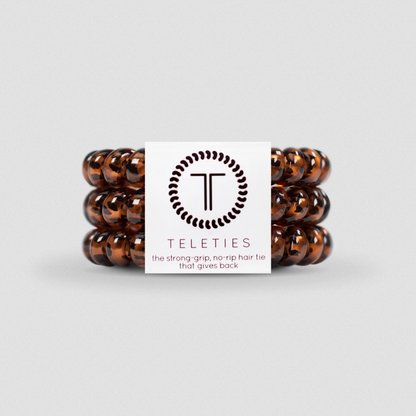 3 pack Hair Ties Large Tortoise