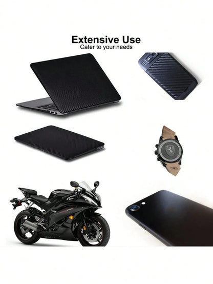 30*127cm Car Stickers and Decals 3D Carbon Fiber Vinyl Wrap Sheet Roll Protective Custom Film Auto Styling Exterior Accessories