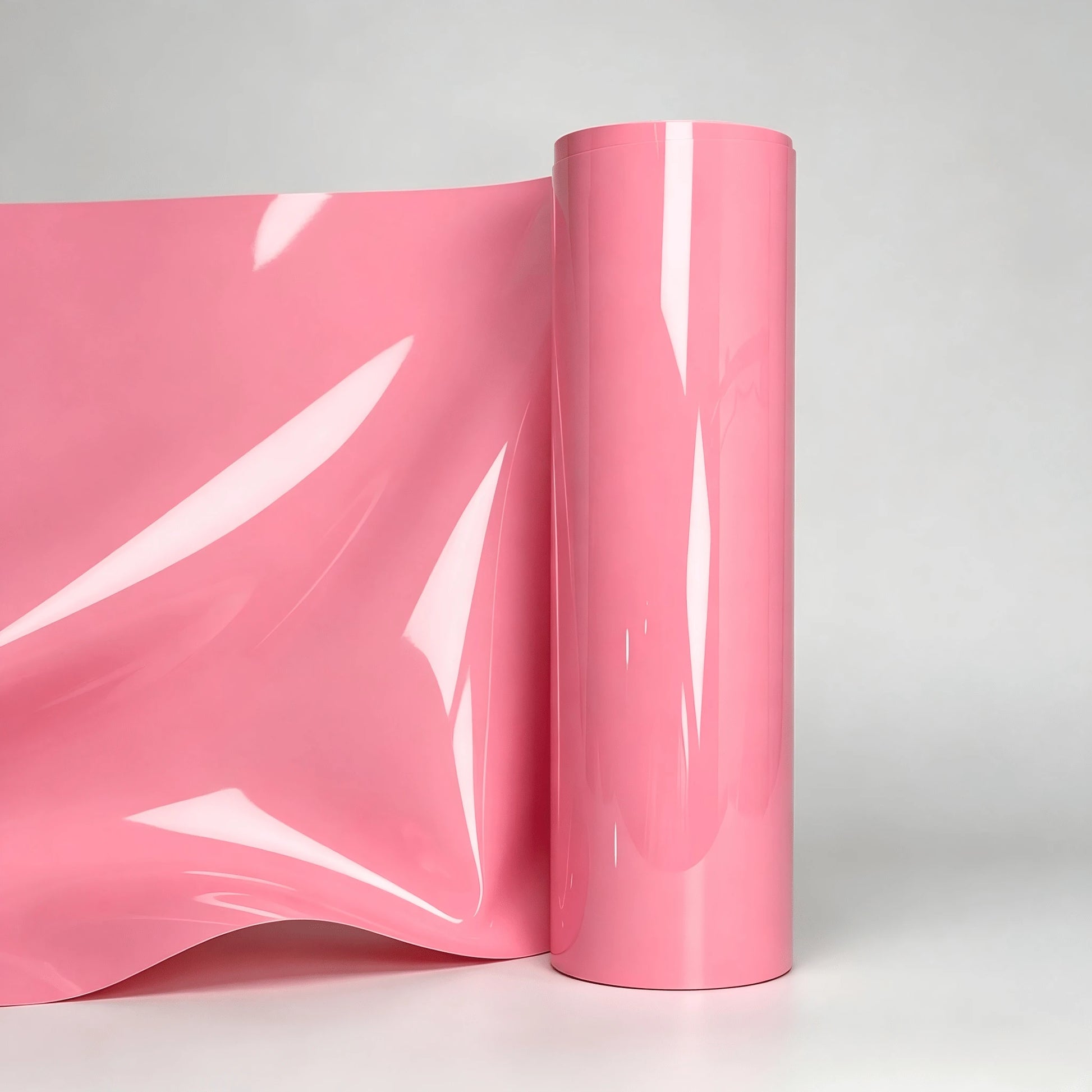30*150cm Glossy Light Pink Vinyl Wrap Film, Car Body Wrap, Motorcycle DIY Decorative Self-Adhesive Sticker