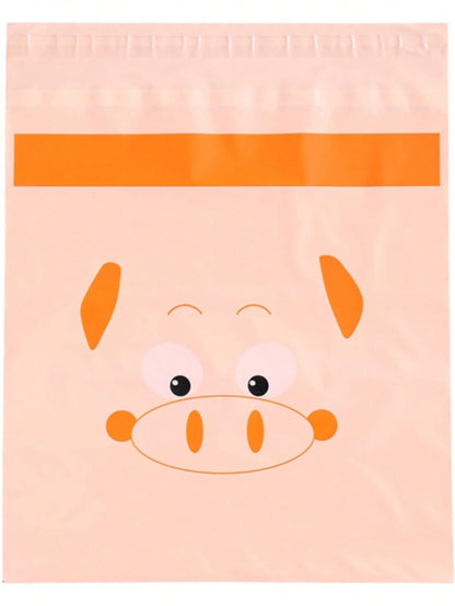 30pcs Cute Pig Car Trash Bags, Adhesive Non-Mark Disposable Car Trash Bin, Waterproof Portable Car Cleaning Bags