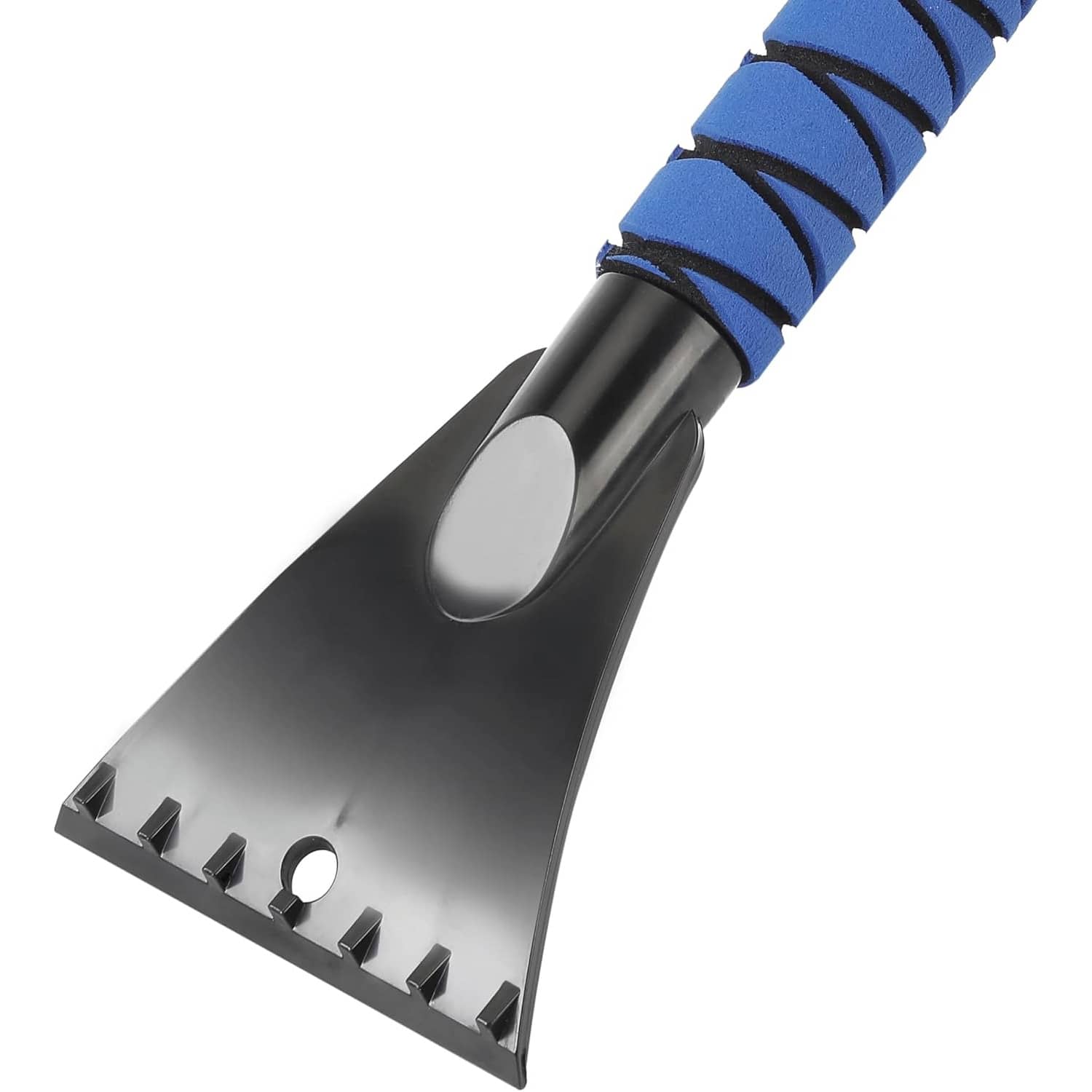 35-Inch Snow Brush And Ice Scraper (Blue)- Heavy-Duty For Cars, Trucks & SUVs Winter Windshield Cleaning