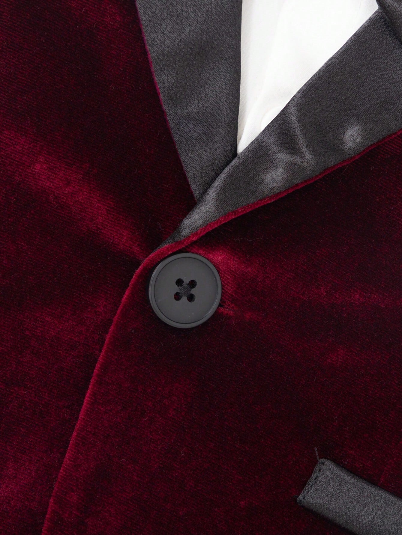 3pcs Baby Boys' Formal Outfit,Long Sleeve Jacket,Pants Bowknot,Wedding Guest Burgundy White Black Summer Luxury Set For Birthday,Christening,Page Boy