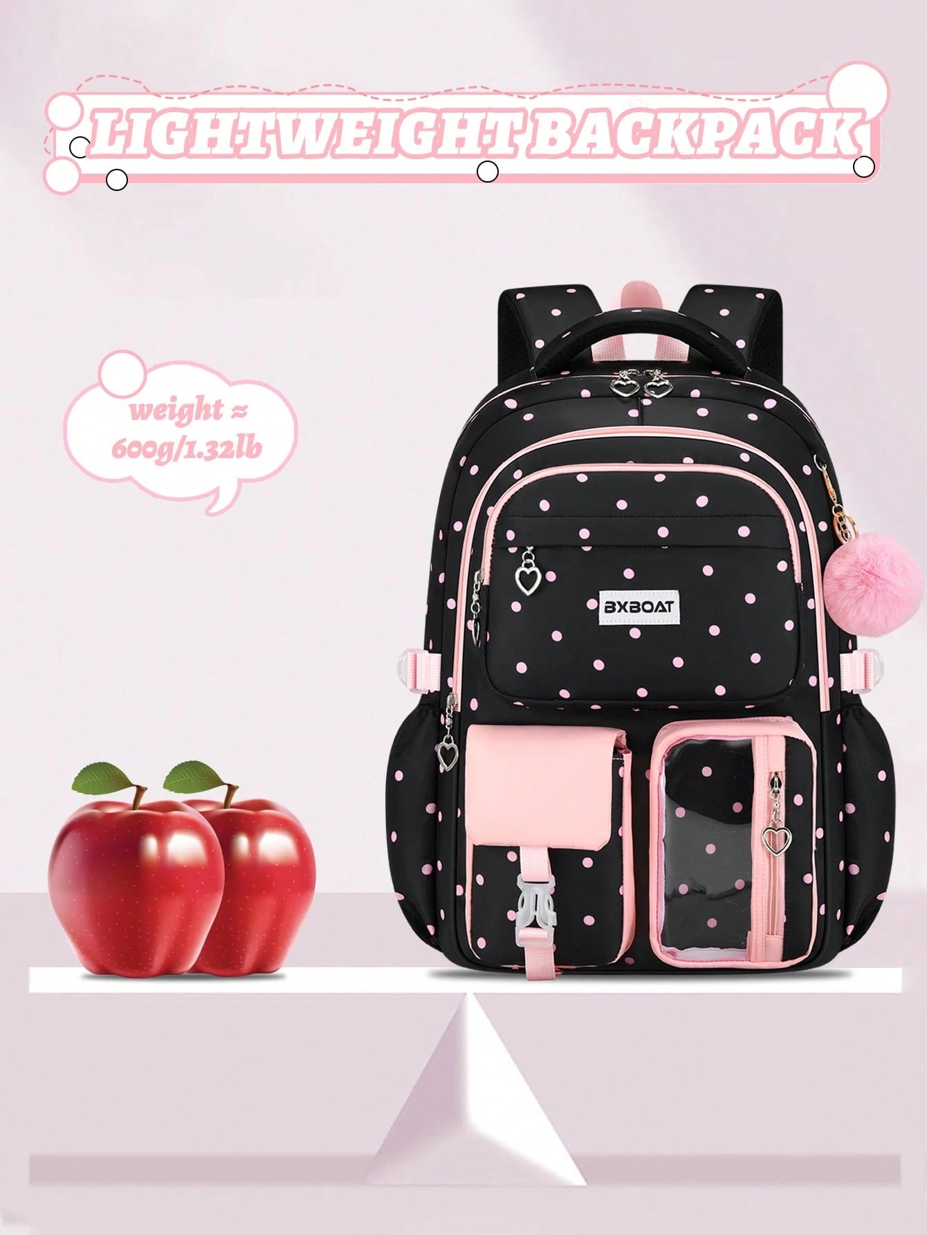 3PCS Girls Backpack Handbag Pencil Case Set, Backpacks For Girls, School Bag For Girls, 15.6 Inch Laptop Backpack, Birthday Gift, Outdoor Camping Beach Travel Bag, Large Capacity Multi-Pocket, Smooth