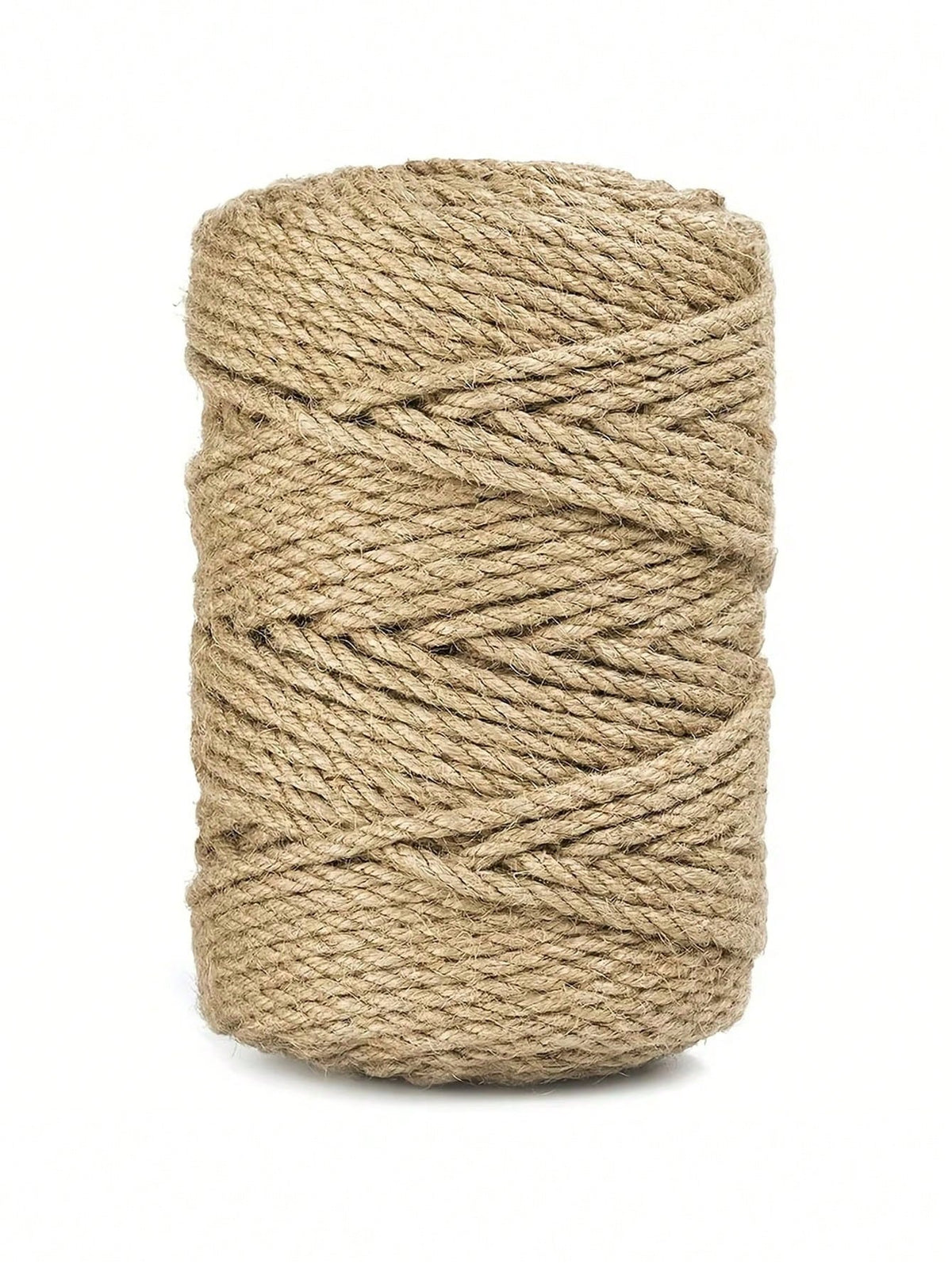 4mm Jute Rope, 164ft Large Roll Natural Jute Rope, Heavy Duty Thickened Hemp Rope, Suitable For DIY Crafts, Gardening Binding, Home Decor, Cat Scratching Post