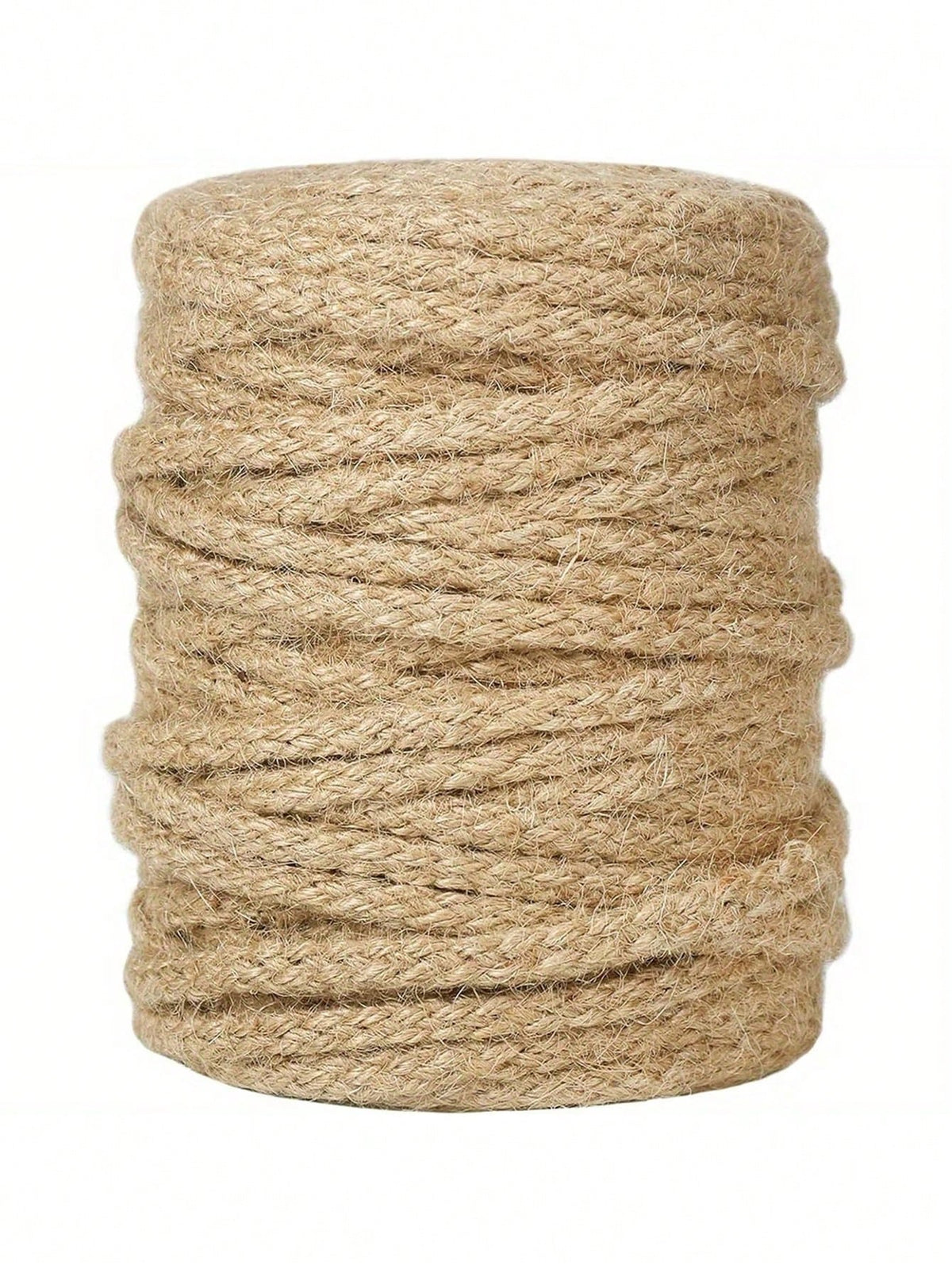 4mm Jute Rope, 164ft Large Roll Natural Jute Rope, Heavy Duty Thickened Hemp Rope, Suitable For DIY Crafts, Gardening Binding, Home Decor, Cat Scratching Post