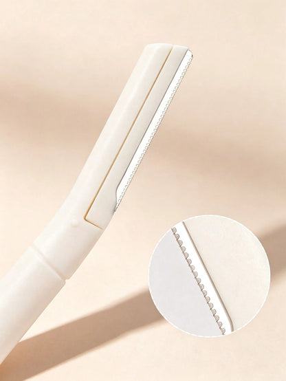 4pcs/1pc Premium, Anti-Scratch Eyebrow Trimming Tool For Men And Women Beginners, Micro-Blade, To Use, Eyebrow Grooming Tool, Suitable For Commercial And Home Use, Travel Portable, Holiday Gift