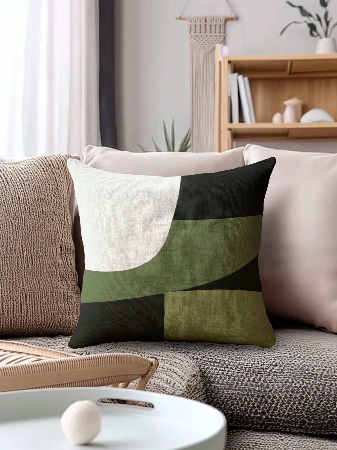 4pcs,Bohemian Classic Style Pillow Covers,Bohemian Abstract Geometric Style Cushion Covers,Zipper Closure,Washable And Reusable,Home Decor,Sofa Decor Cushion Covers,Suitable For Bedroom,Living Room,So
