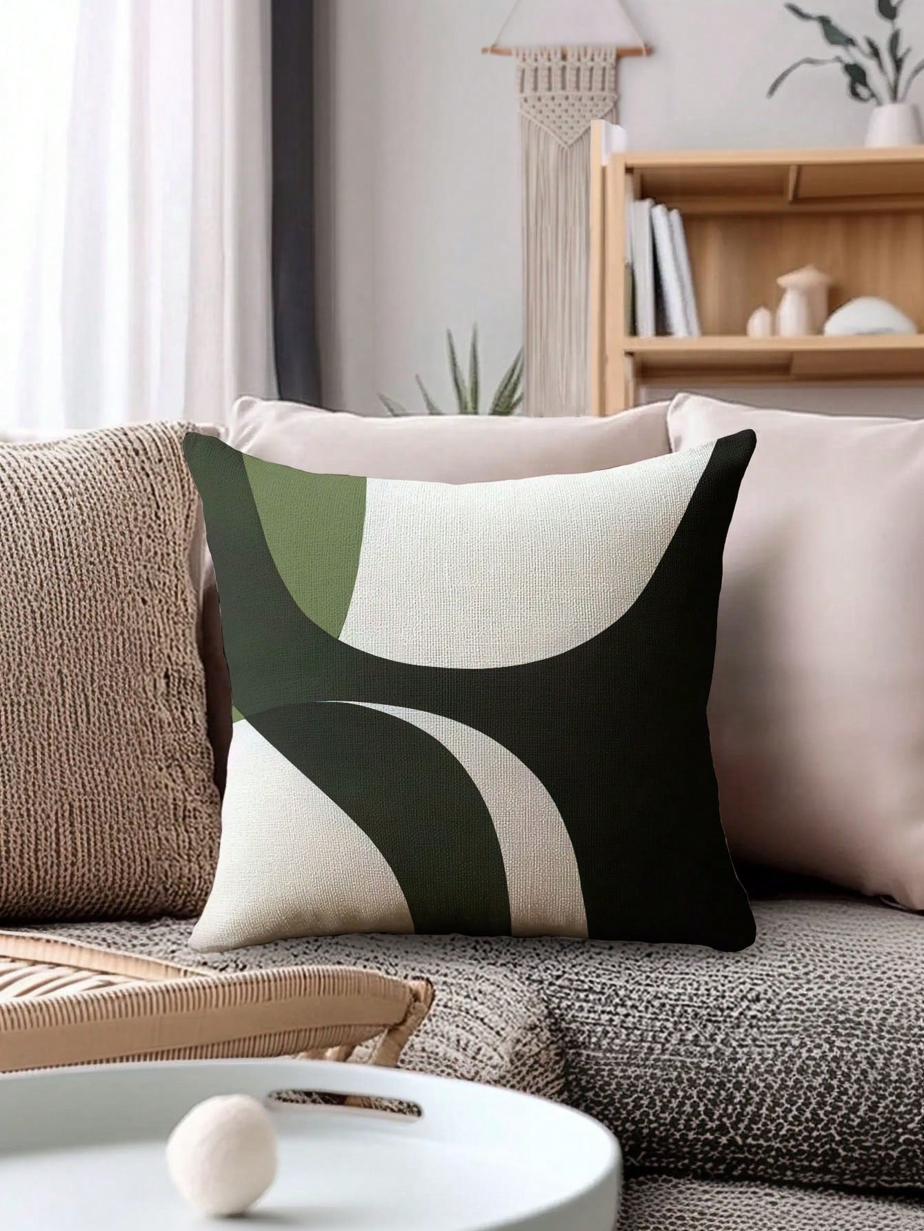 4pcs,Bohemian Classic Style Pillow Covers,Bohemian Abstract Geometric Style Cushion Covers,Zipper Closure,Washable And Reusable,Home Decor,Sofa Decor Cushion Covers,Suitable For Bedroom,Living Room,So