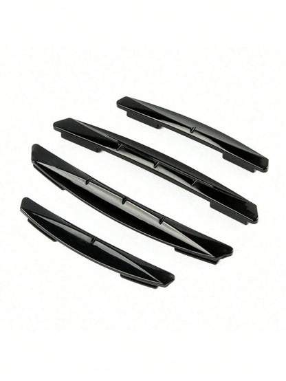 4pcs Car Sticker Door Edge Guard Strips Protector Anti-Scratch Decorative Strips Bumper Guard Universal Vehicle Protection