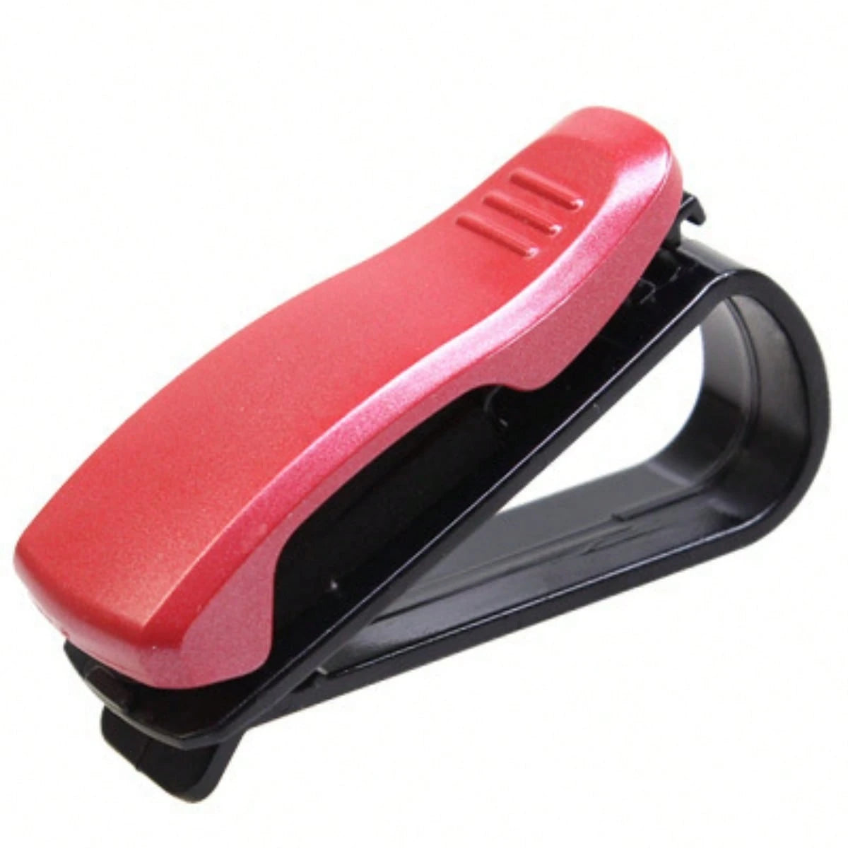4Pcs Car Sun Visor Fashion Glasses Holder- Clip-On Eyeglass Hook With Bill/ Card Clip, Universal Organizer For Glasses, Parking Tickets & Documents, Perfect Car Interior Accessory