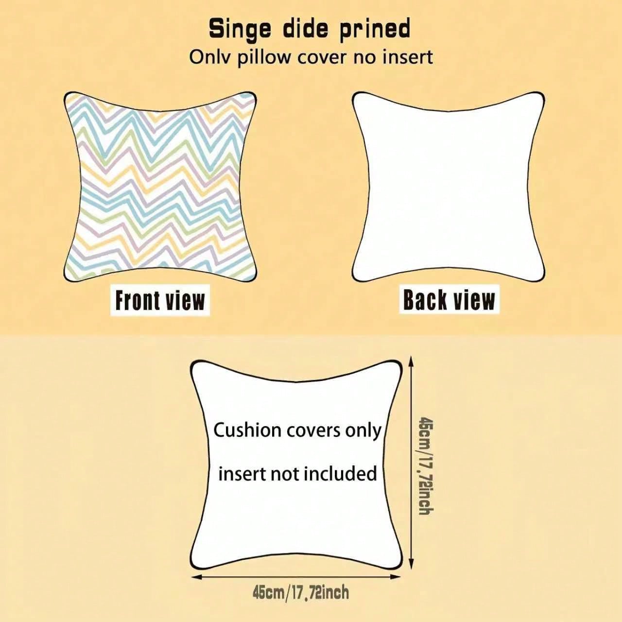 4pcs Football Field Printed Throw Pillow Covers, World Cup- Soft & Comfortable Polyester Cushion Covers, 45x45cm (17.72x17.72inch), Zipper Closure, Machine Washable, Suitable For Home Decor, Living R