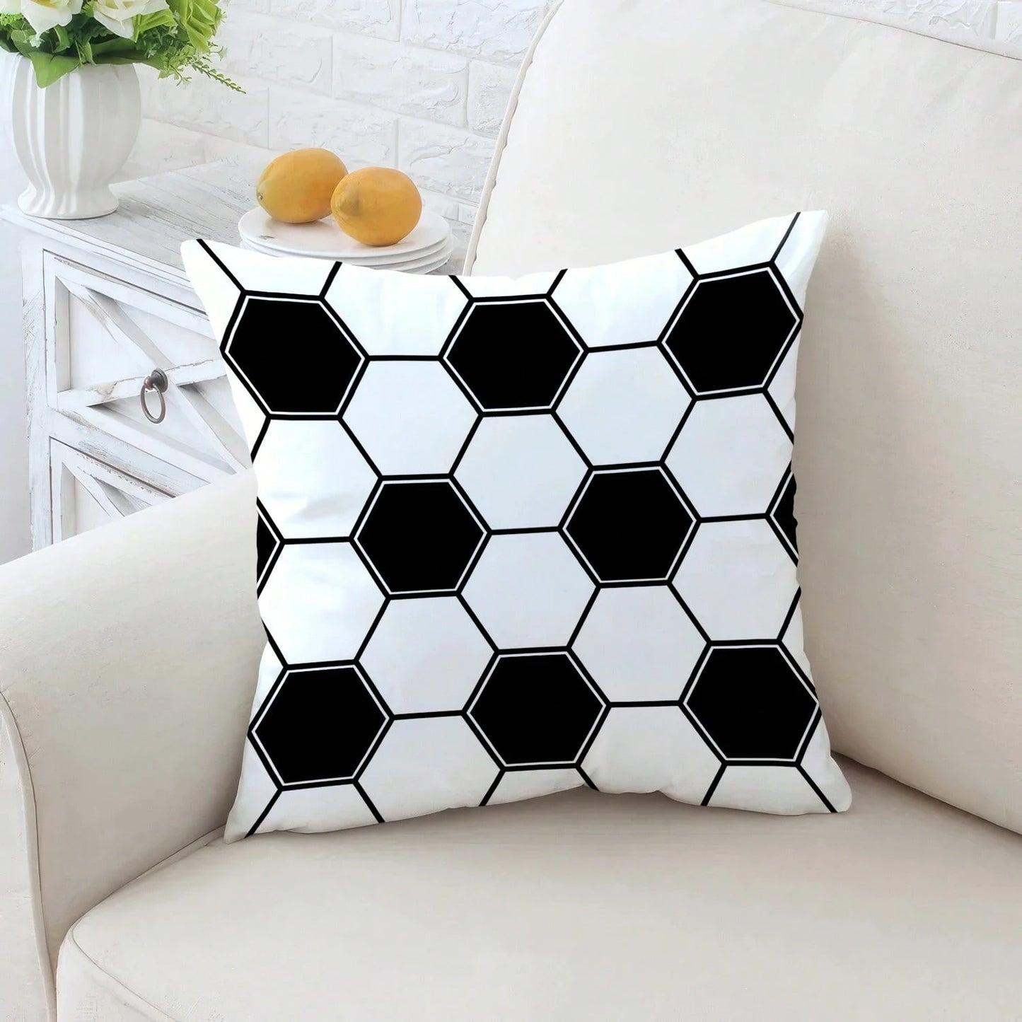 4pcs Football Field Printed Throw Pillow Covers, World Cup- Soft & Comfortable Polyester Cushion Covers, 45x45cm (17.72x17.72inch), Zipper Closure, Machine Washable, Suitable For Home Decor, Living R