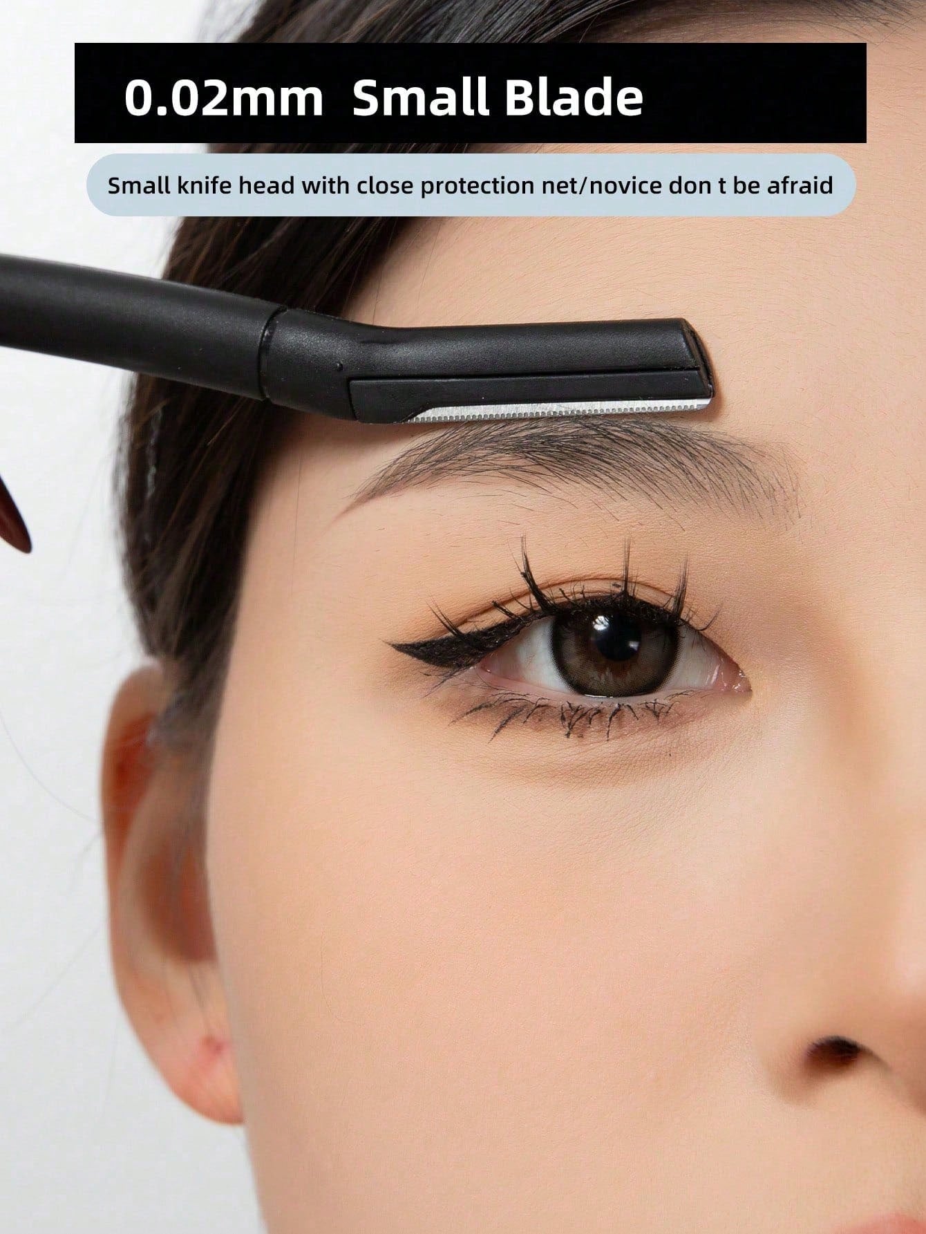 4pcs Professional Eyebrow Razors, Anti-Scratch Eyebrow Trimmer Set For Beginners, Unisex Beauty Tools