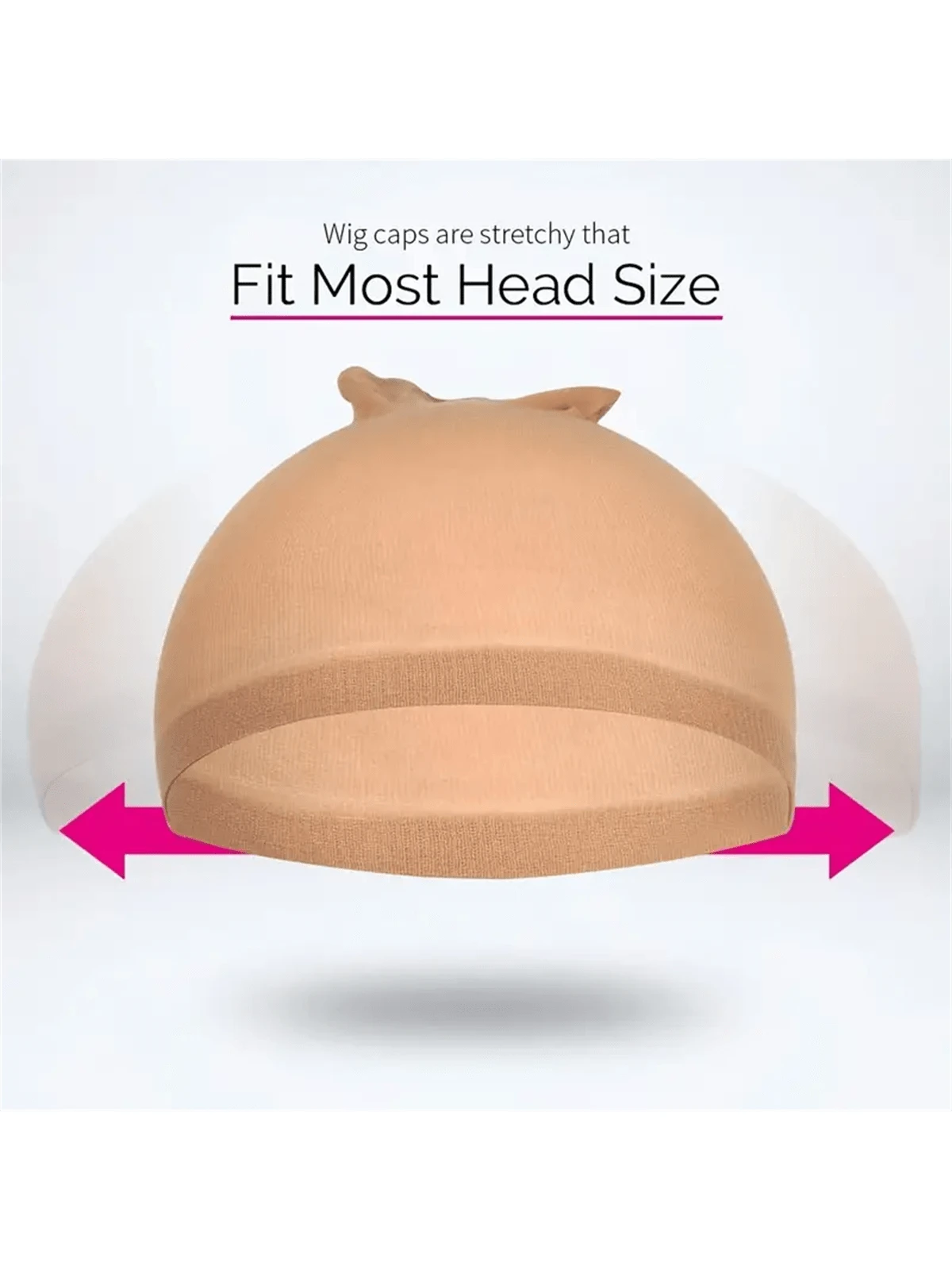 4pcs Stocking Wig Caps Non-Slip Stretchy Nylon Wig Caps For Women, Soft And Breathable Close End Wig Caps