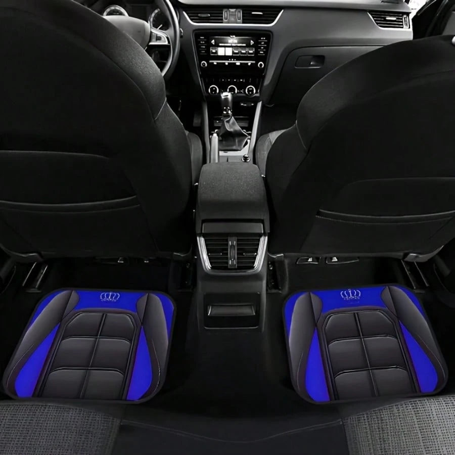 4pcs Universal Car Floor Mats- Anti-Slip All-Weather Protection Set, Dust-Proof & Scratch-Resistant For Sedan/SUV/Pickup