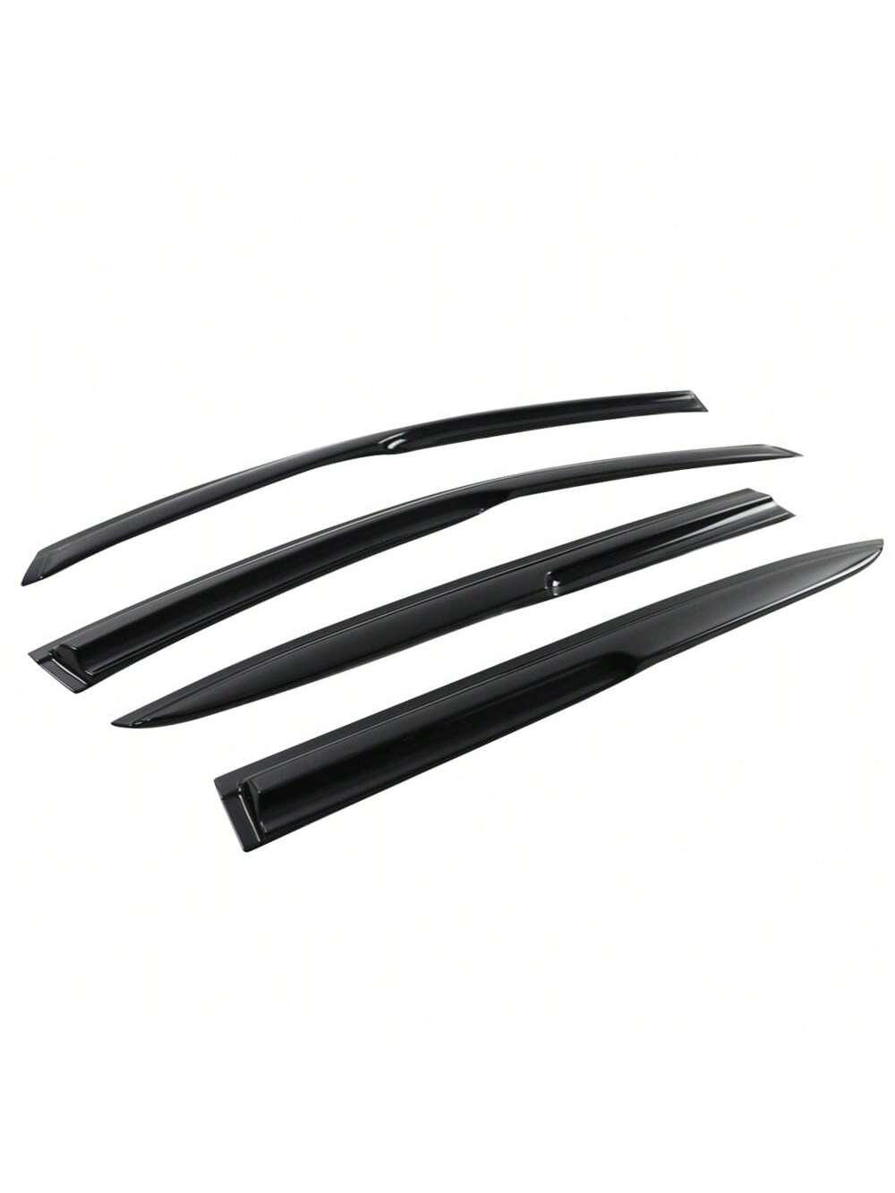 4PCS Window Visors Fit For 2013-2017 Hondas' Accord 4dr Sedan Only, Tape-On Auto Car Window Visors Vent Shade Rain Sun Wind Deflector Guard Holiday Auto Upgrade For Men