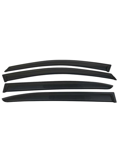 4PCS Window Visors Fit For 2013-2017 Hondas' Accord 4dr Sedan Only, Tape-On Auto Car Window Visors Vent Shade Rain Sun Wind Deflector Guard Holiday Auto Upgrade For Men