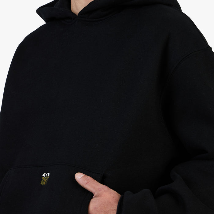 4YE Flag Hoodie / Black