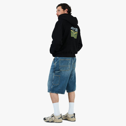 4YE Flag Hoodie / Black