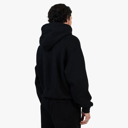 4YE Signature Rhinestone Hoodie / Black