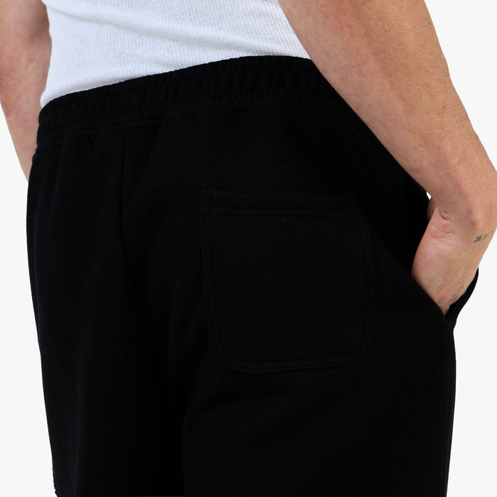 4YE Signature Rhinestone Short / Black