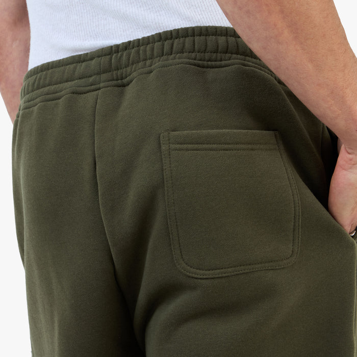 4YE Signature Rhinestone Short / Olive