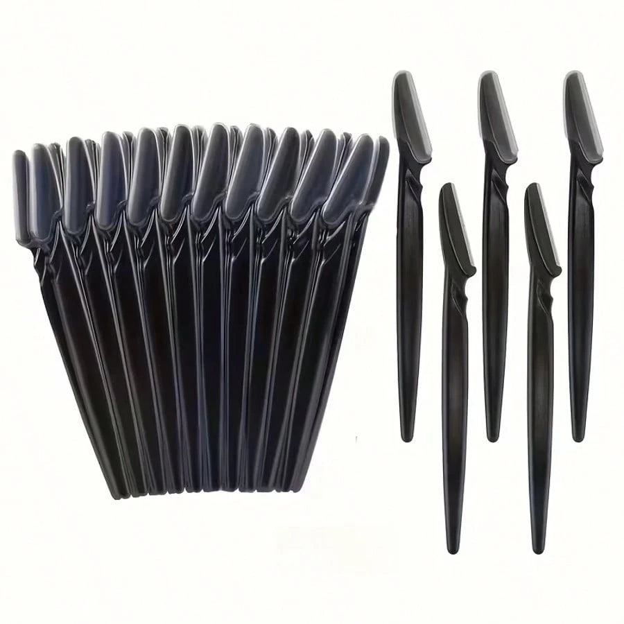 5/10/30/40pcs Unisex Face Razor, Multi-Purpose Eyebrow Shaver, Facial Hair Removal Tool, Easy Shaving Knife