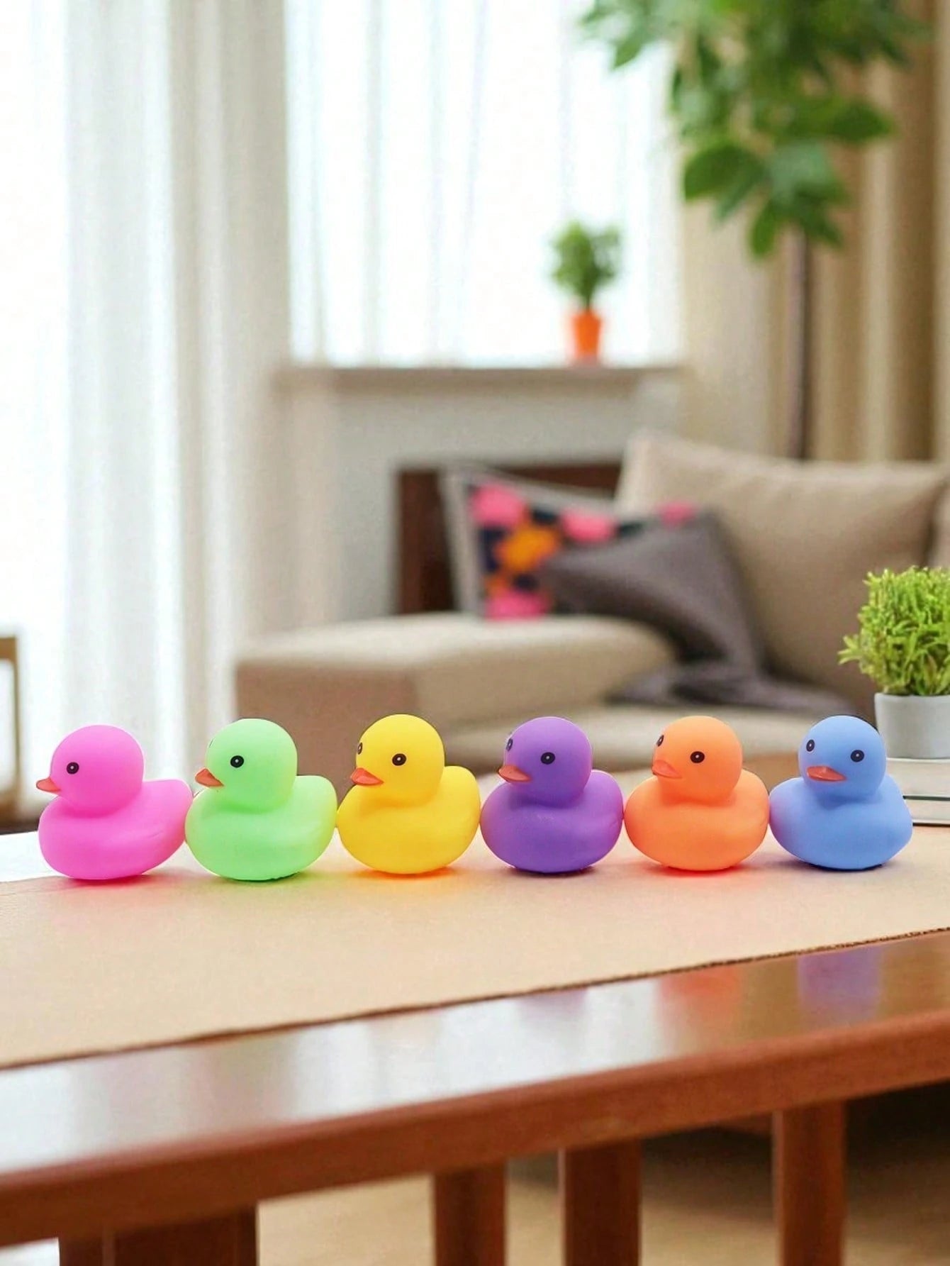 5/12/24pcs Mini Rubber Ducks, Duck Toys, Suitable For Baby Bath, Pool Party, Children's Birthday Gift Bags (Random), Stress Relief Toys For Babies And Kids, Bath Toys, Water Play Sensory Toys, Childre